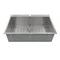 Nantucket Sinks 33In Large Rectangle Single Bowl Self Rimming Stainless Steel Drop In Kitchen Sink, 16 ga. 1 Hole ZR3322-S-16 - alternate 3